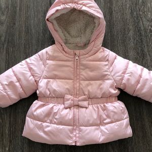Baby gap pink winter coat